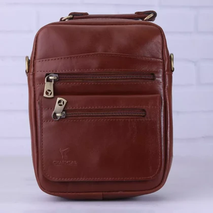 کیف دوشی چرم چرمسال کد 812