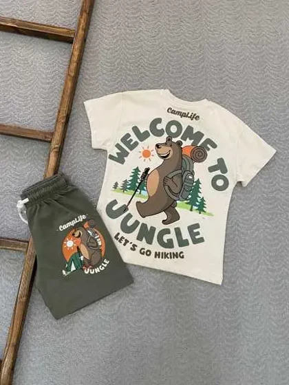 ست خرسی welcome to jungle