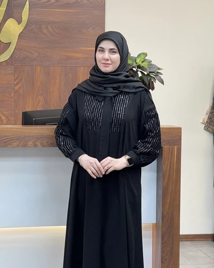 عبا سیما مشکی