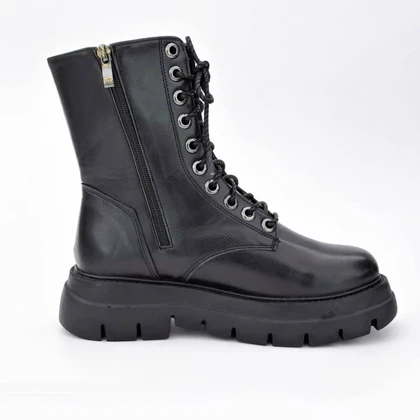 نیم بوت زنانه استرادیواریوس مدل00002-Stradivarius-Flat-Ankle-Boots