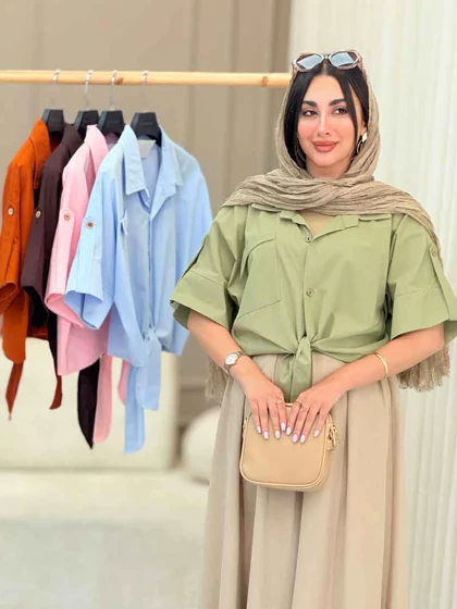 شومیز گره‌ای نورسا