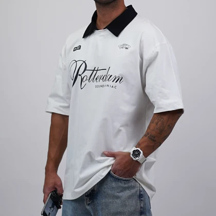 تیشرت یقه دار BERSHKA کد 171181