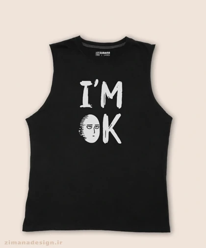 تاپ مردانه و زنانه طرح وان پانچ من شخصیت سایتاما کد 900