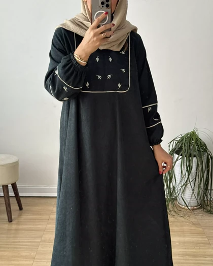 مانتو عبایی پرگل