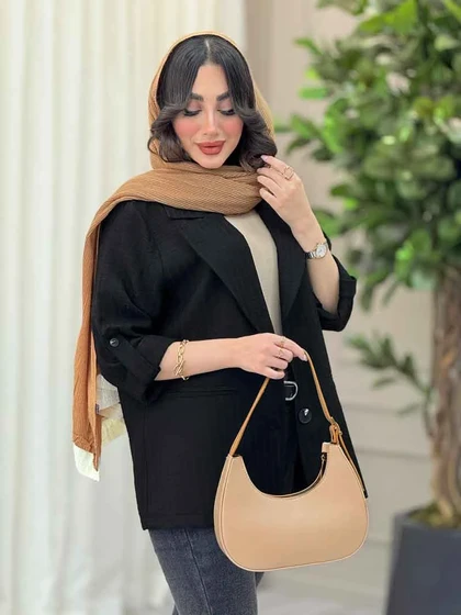 مانتو دو دکمه فرانک