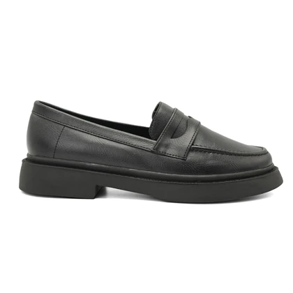 کفش کالج زنانه مدل Flat shoes - 0078_Black