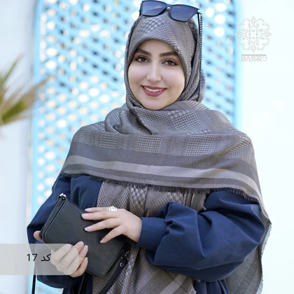 روسری نخ ژاکارد رونا پیچی