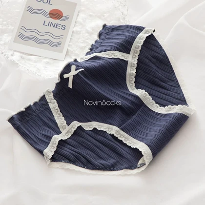 شورت نخی سورمه ای طرح Love (سایز 38 الی 42) XL