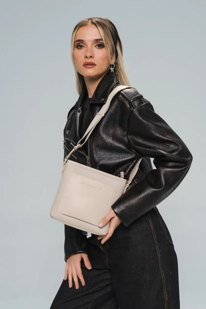 کیف دوشی زنانه دیوید جونز DAVID JONES مدل CM7494