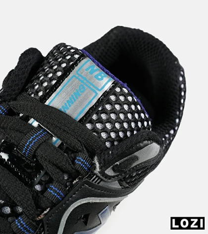 کفش کتانی مردانه و زنانه مشکی آبی NEW BALANCE 1064 مدل 7517