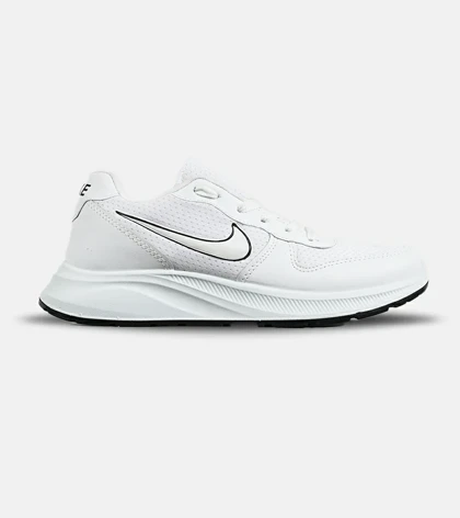 کفش کتانی مردانه و زنانه سفید NIKE air zoom مدل 7384