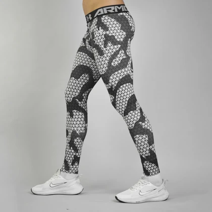 لگ ورزشی مردانه آندر آرمور مدل Heatgear-2202 سفید مشکی