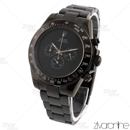 ساعت رولکس دیتونا مردانه سه موتوره تمام مشکی 101788