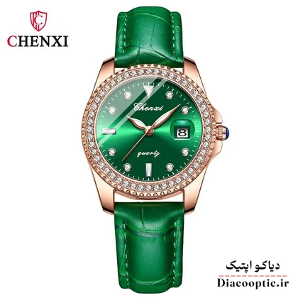 ساعت مچی زنانه برند چنکسی مدل DO-CHENXI 385 بند چرم
