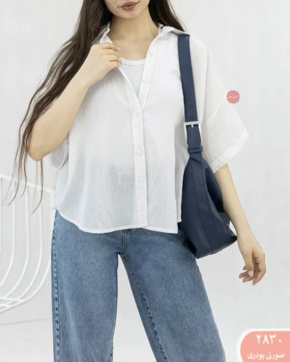 شومیز پاگون شیشه ای 2830