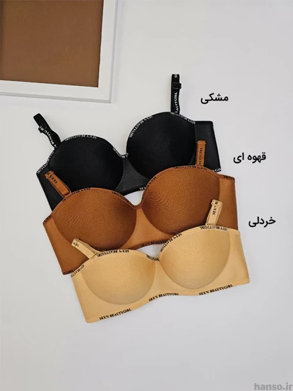 سوتین دکلته اسفنجی جک دار کبریتی