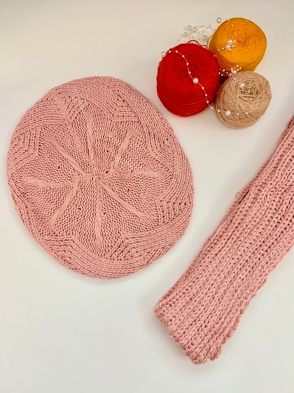 کلاه و شالگردن فرانسوی جدید