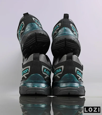 کفش کتانی مشکی آبی سالومون Salomon X ULTRA