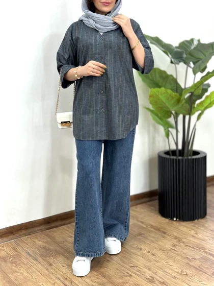 تونیک مانتویی شیده(ایراد دار)