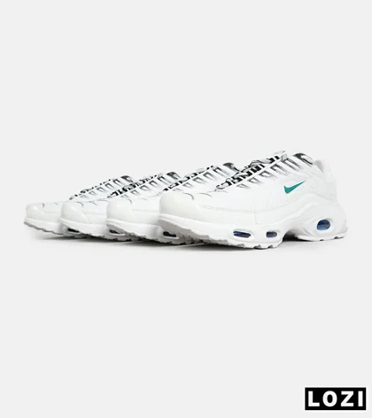 کفش کتانی مردانه و زنانه سفید آبی NIKE AirMax Plus TN Ultra