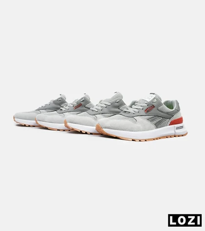 کفش کتانی طوسی قرمز REEBOK Unphased Pro مدل 4612