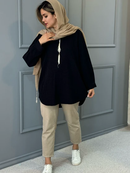 مانتو شومیزی پفکی