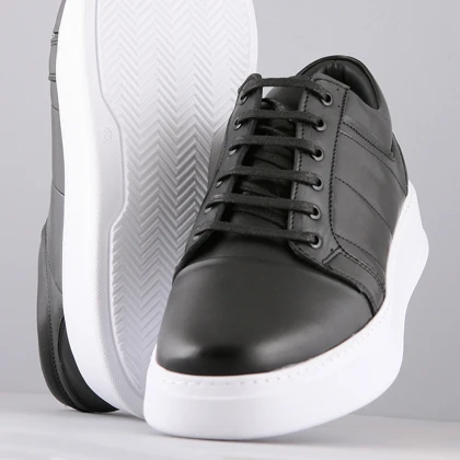 کفش روزمره مردانه چرم یلسان مدل شوان کد 540-GN