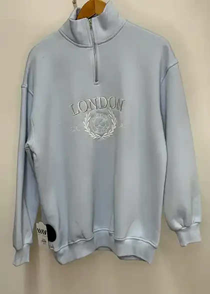 هودی نیم زیپ کد 9001