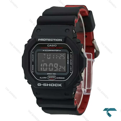 ساعت مچی جیشاک DW5600 دیجیتالی مشکی GShock-8230-U