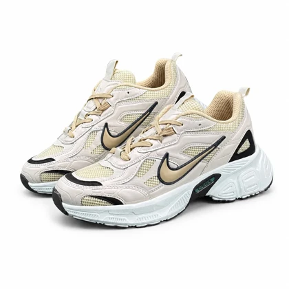 کفش کتانی مردانه مدل نایکیv5k کرم قهوه ای Nike V5k
