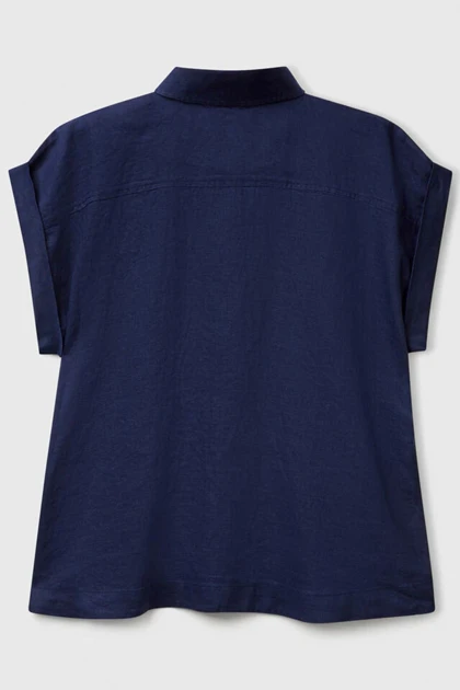 شومیز لینن بنتون CH692