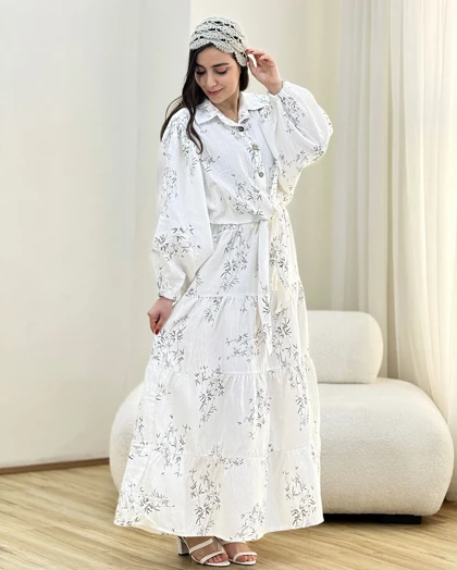 ست کراپ ودامن گلبرگ