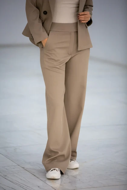 شلوار زنانه بلدینگ دکمه نما