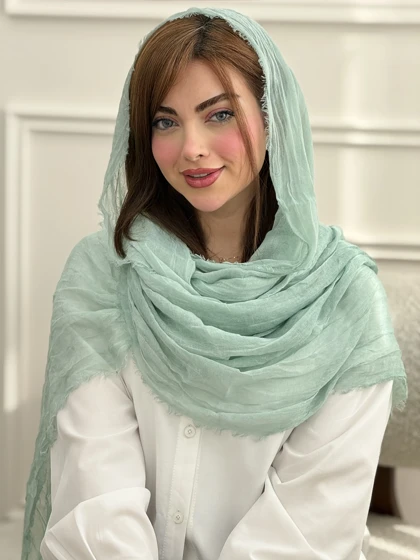 شال نخی چروک دورریش