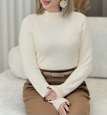 بلوز گپ یقه 5 سانت کد 9156