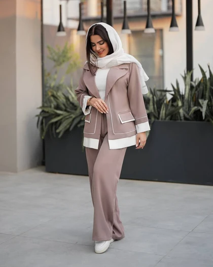 کت شلوار مغزیدوزی عیدانه