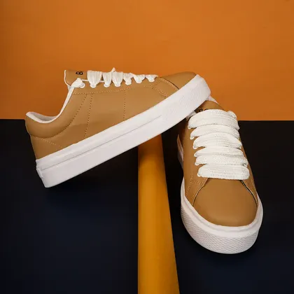 کفش تخت کرم مردانه مدل MANIN