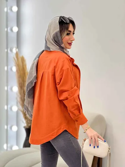 مانتو دو جیب ترنگ