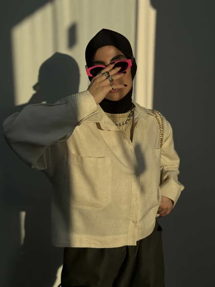 شومیز ساده کوتاه