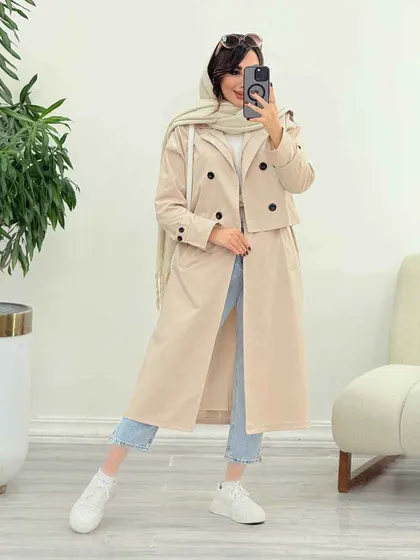 بارانی دو تکه سرشانه پاگن