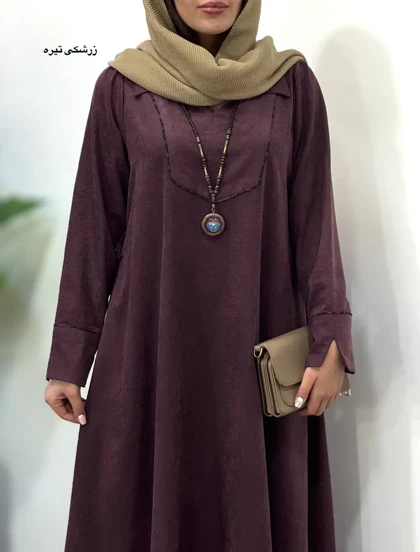 پیراهن مانتویی سیلک پناه