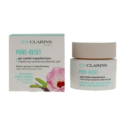 ژل مرطوب‌کننده ضد جوش کلارنس مدل Pure-Reset حجم 50ml