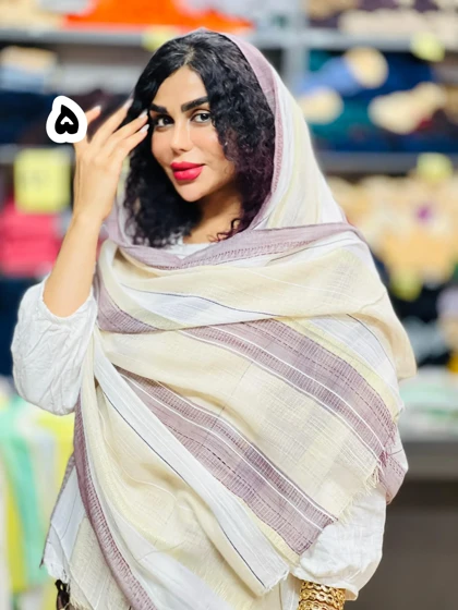 شال لینن وارداتی