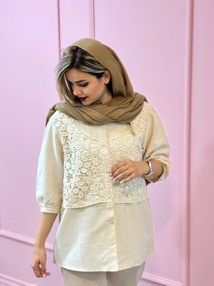 شومیز مانتویی آوا