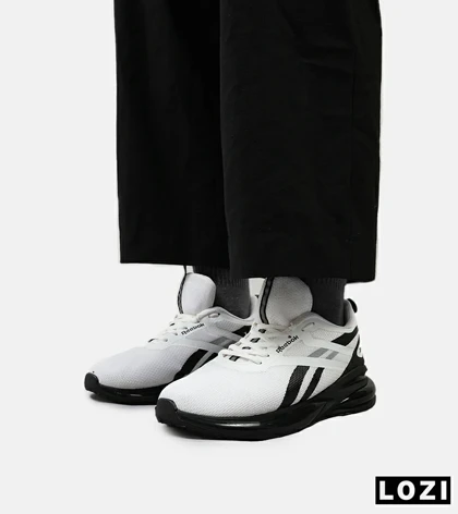 کفش کتانی مردانه و زنانه سفید مشکی Reebok