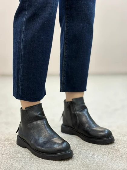 شلوار جین واید کات سورمه ای 8359 ویتا