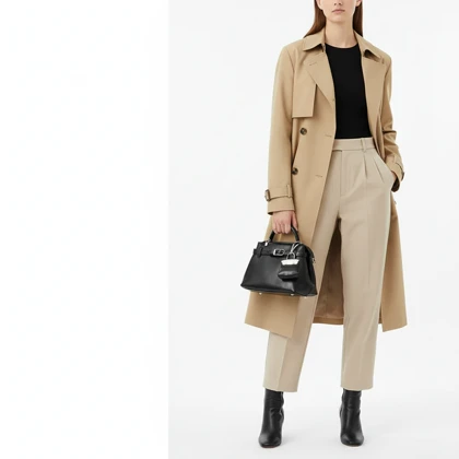 کیف دستی دخترانه با آویز کیف کوچک