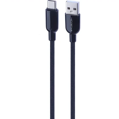 کابل تایپ سی هایکواستار HICOSTAR مدل 142C جریان 3 آمپر 1 متر