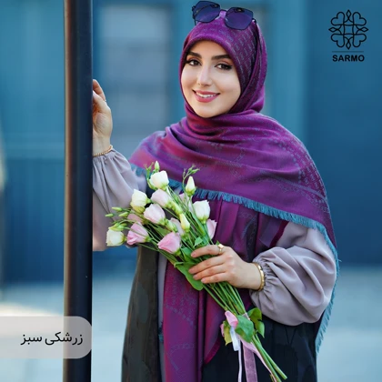 روسری ژاکارد رونا طرح زنجیر