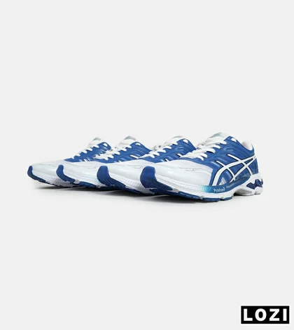 کفش کتانی مردانه آبی سفید ASICS GT 2000